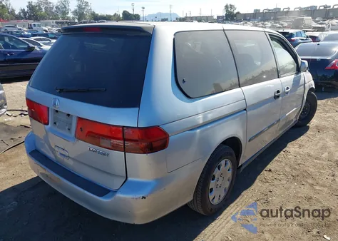 2001 Honda Odyssey Lx from USA, damaged, VIN 2HKRL18511H591528